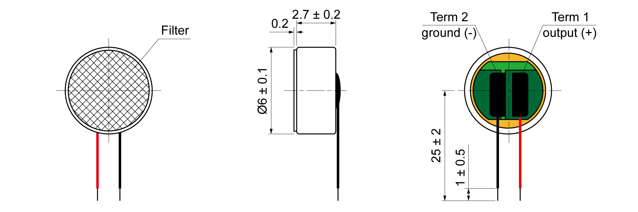 CMO6027-1522-423W-1033 Mechanical Drawing